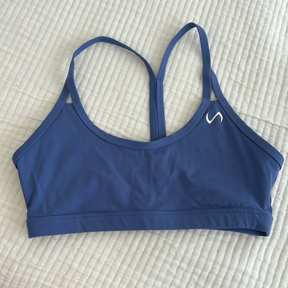 TLF Women's Blue Sports Bra Medium